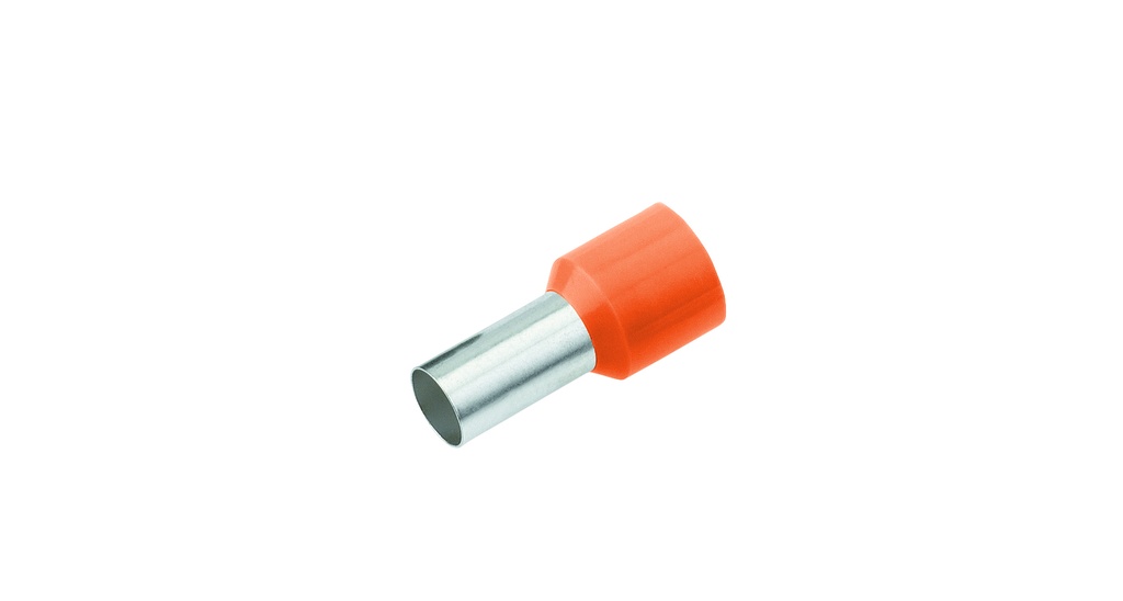 Aderendhülse Isol.4,0 mm²/18mm orange DIN 46228